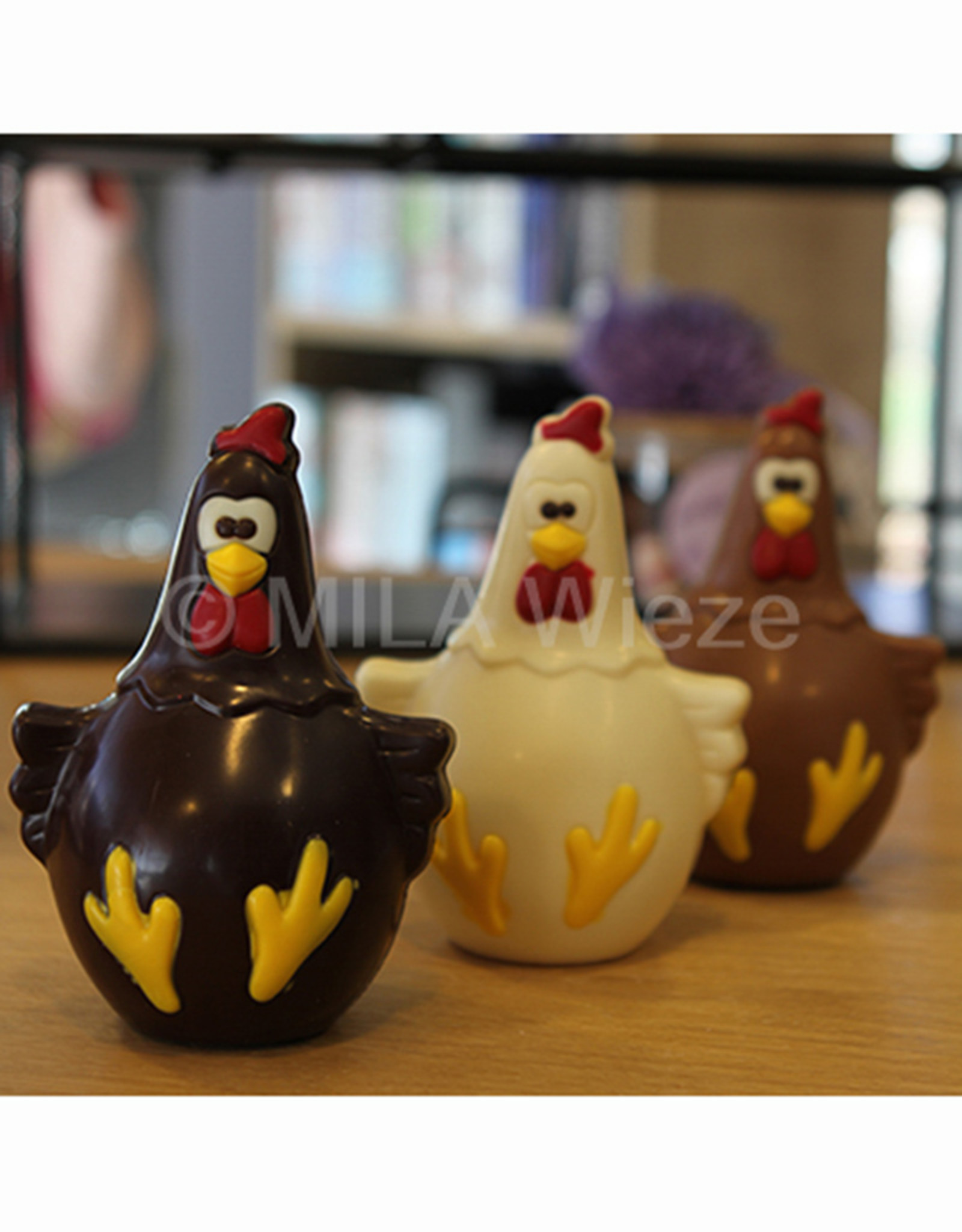 Grappige kip "Bunty" - deco - 85 gr