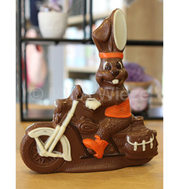 Haas op brommer - deco - 350 gr