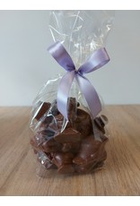 Piepfiguren van Sinterklaas - Zak 12 x 25 gr -  melk-, witte en fondant chocolade