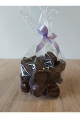 Piepfiguren van Sinterklaas - Zak 12 x 25 gr -  melk-, witte en fondant chocolade