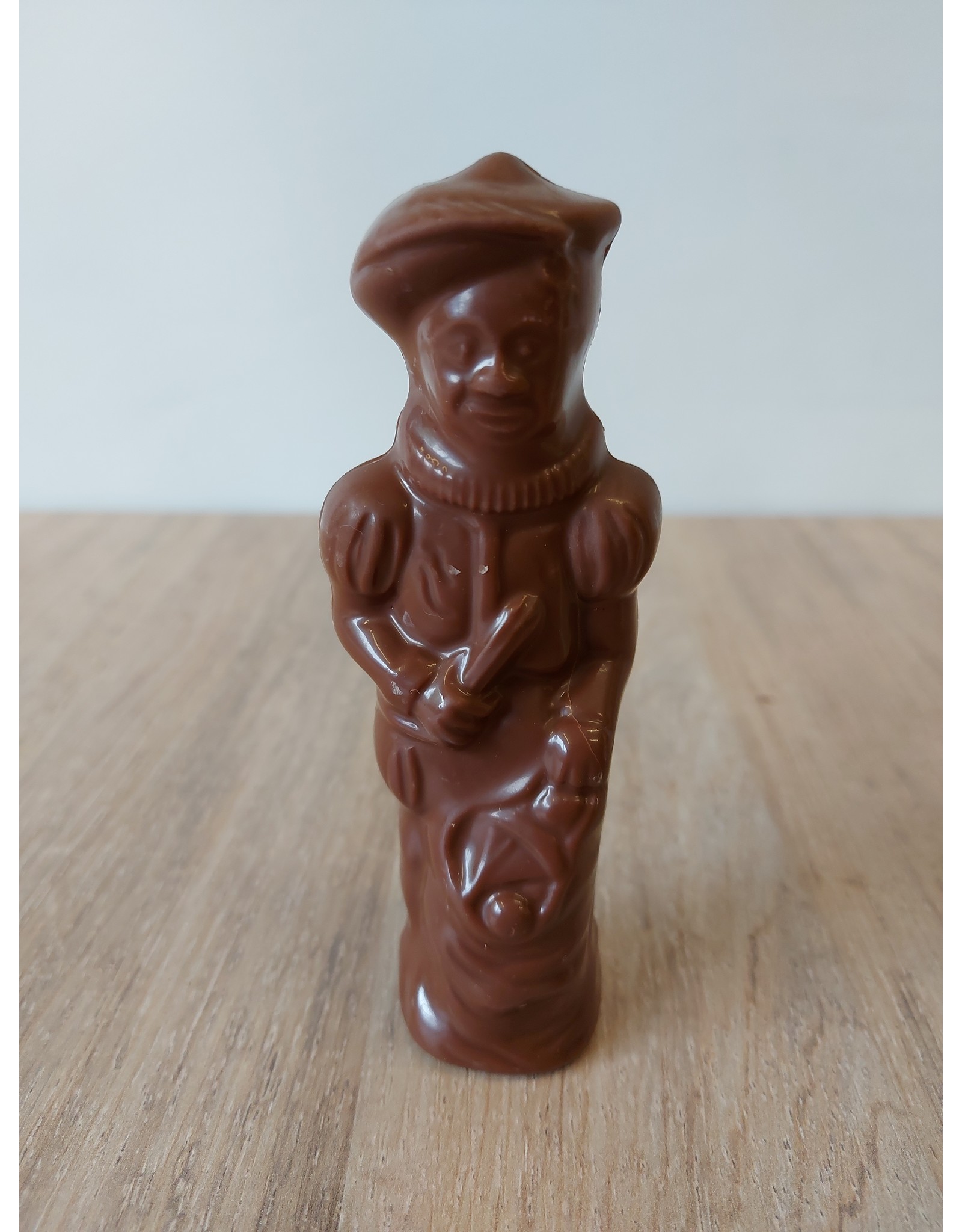 Sint of Piet - 50 gr - 14 cm - melk-, witte of fondant chocolade