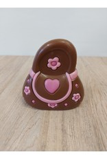 Handtasje deco - 90 gr  - Callebaut chocolade