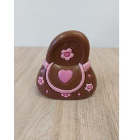 Handtasje deco - 90 gr  - Callebaut chocolade
