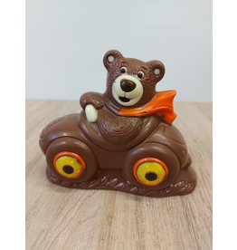 Beer in auto deco 150 gr - 14 cm    - Callebaut chocolade