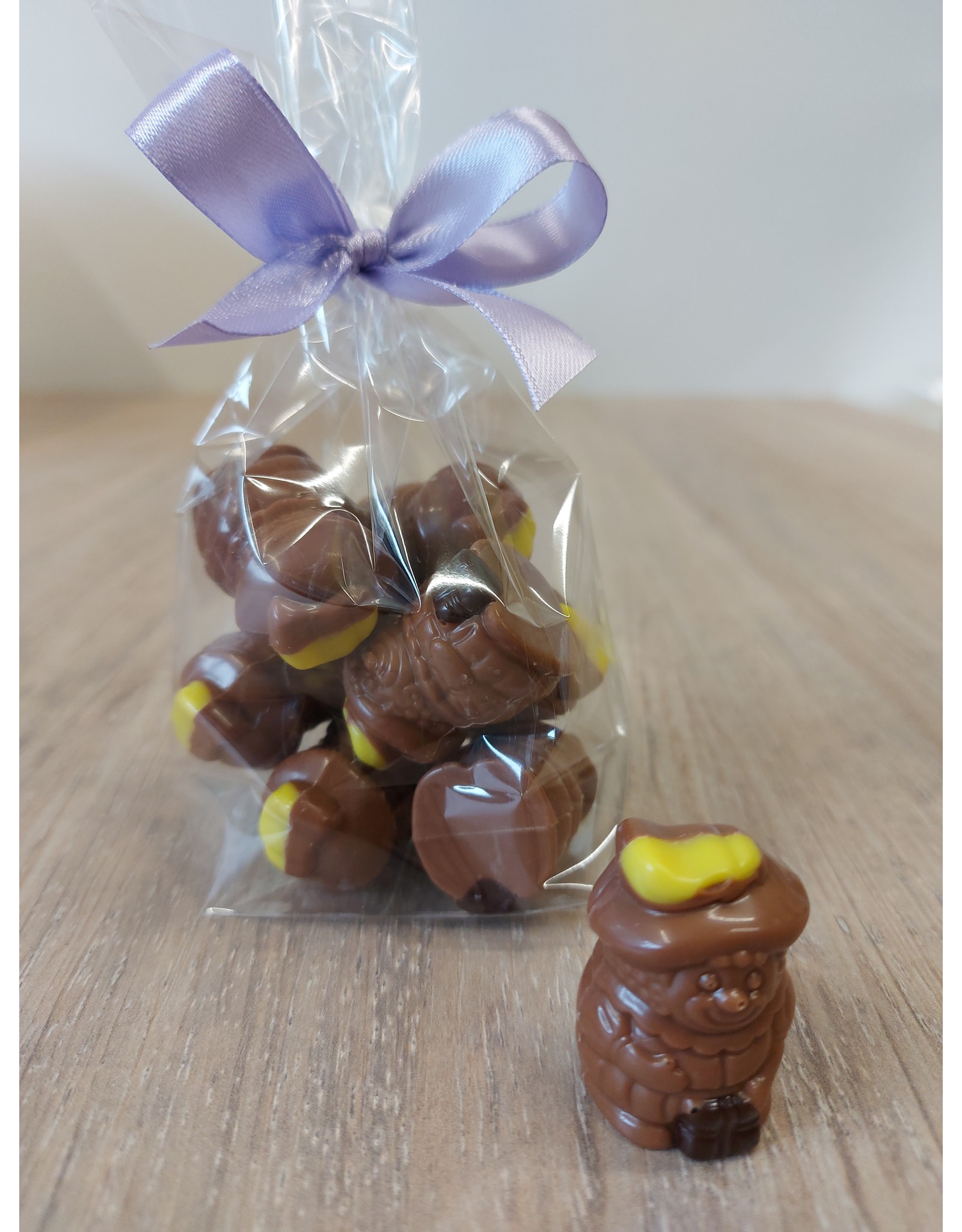Vrolijke piet   - melk/praliné - 7 stuks
