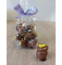 Vrolijke piet   - melk/praliné - 7 stuks