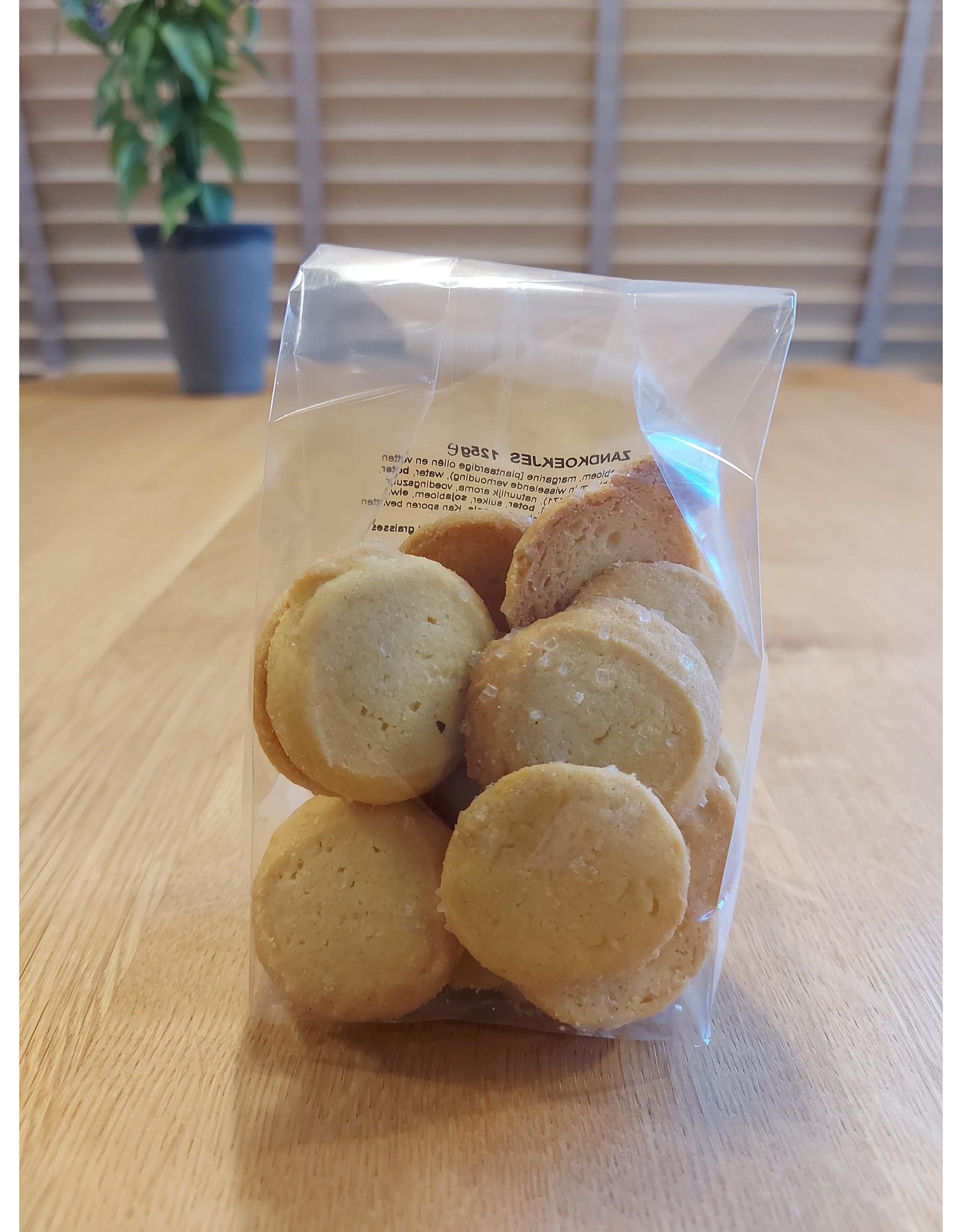 Ambachtelijk gebakken koekjes- Zandkoekje 125 gr