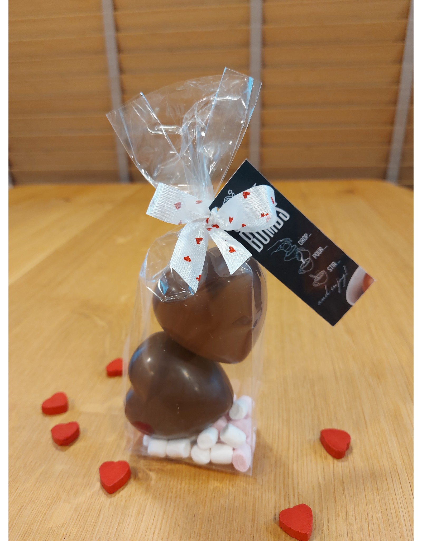 chocomelk voor 2 met marshmallows