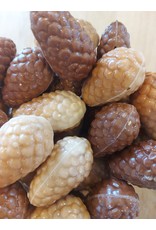 Herfstpraline - denappels melk en marbré