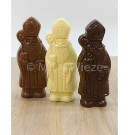 Lachende sint - 150 gr - Callebaut chocolade