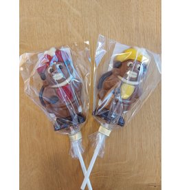 Chocolade lollie piet - melk chocolade