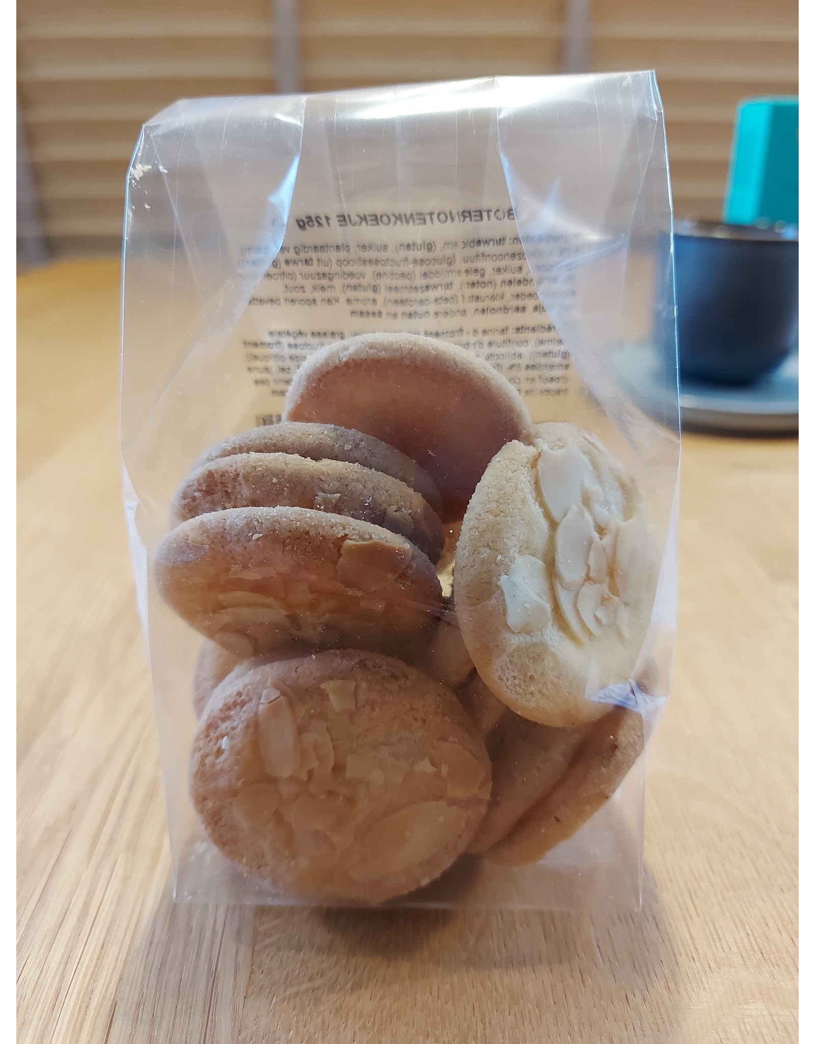 Ambachtelijk gebakken koekjes - Boternoten  - 125 gr