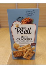 Jos Poell Mini Crackers 90 gr - kaas en pompoenpitten / Jos Poell