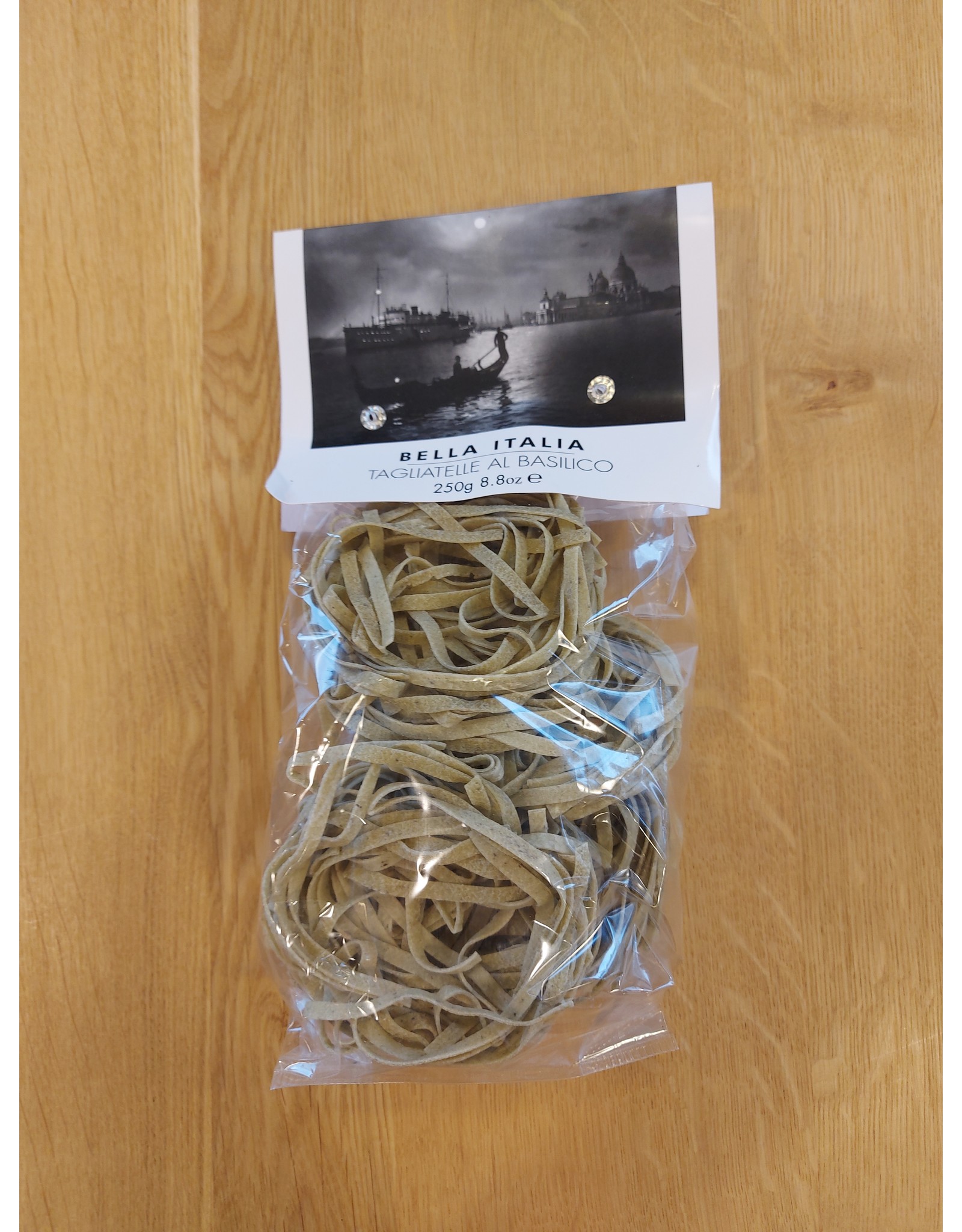 Bella Italia Pasta Bella Italia - tagliatelle al basilico 250 gr