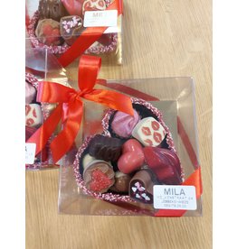 Chocolade cup gevuld met pralines - kleine - 330 gr