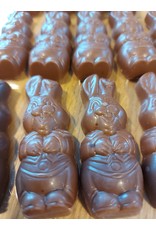 SUIKERVRIJE paascaraque haasje - 10 stuks - 150 gr