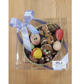 paasgeschenk - grote ei cup met eitjes en paaspralines