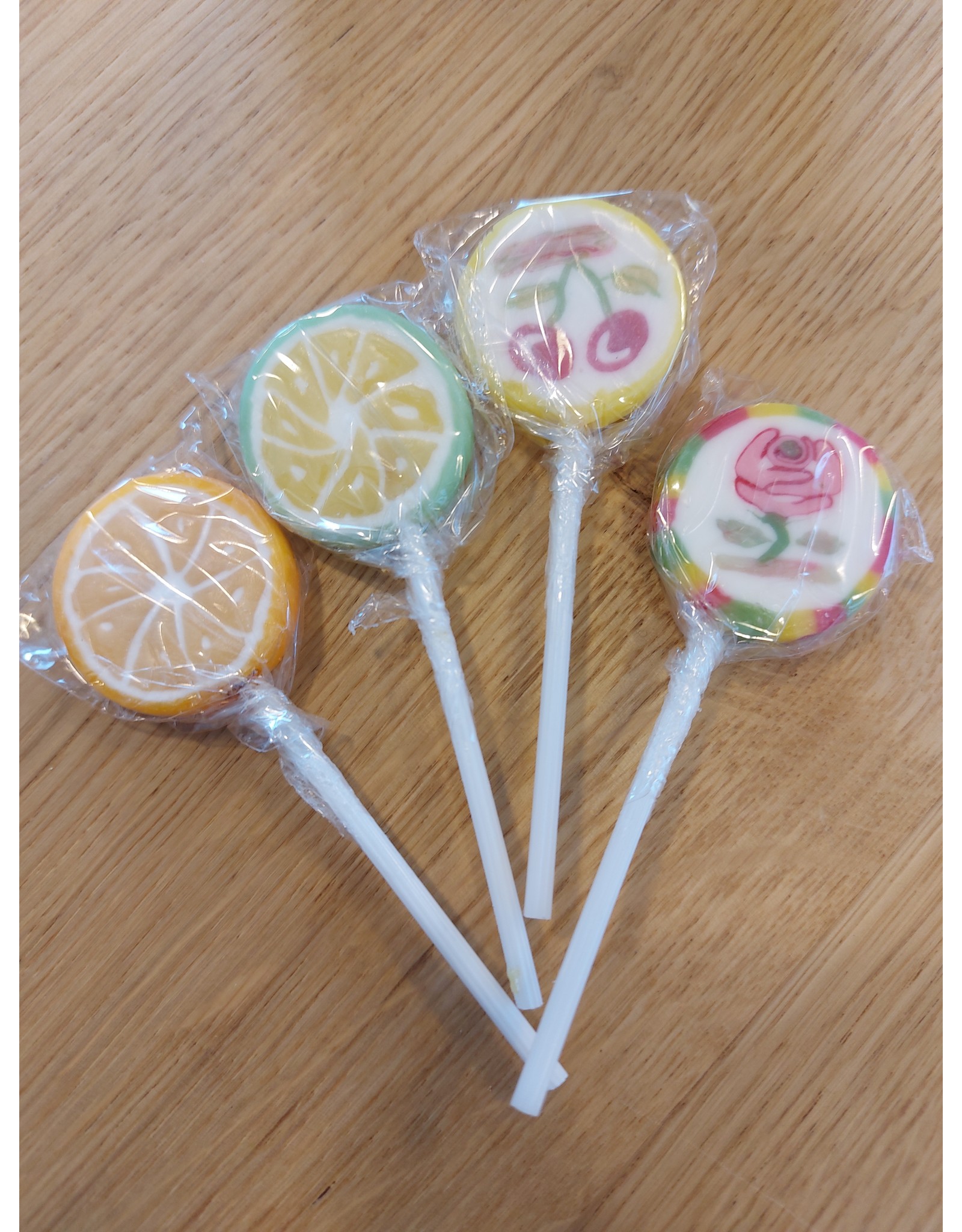 Rock lollies - nostalgie - 12 stuks per zakje