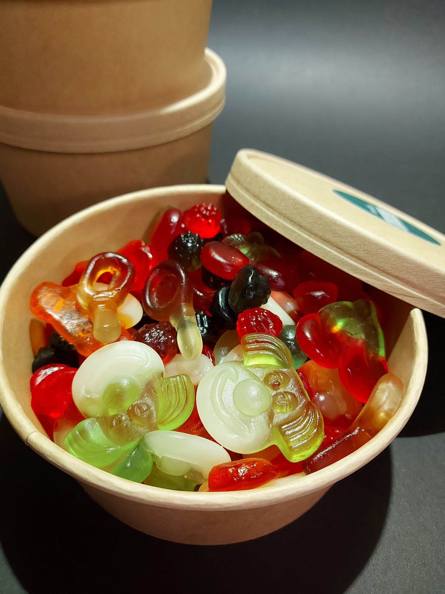 Eco box snoep 500 gr - Mila Wieze - milawebshop.be