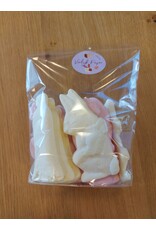 Guimauve paasfiguren assorti - 10 cm - 12 stuks