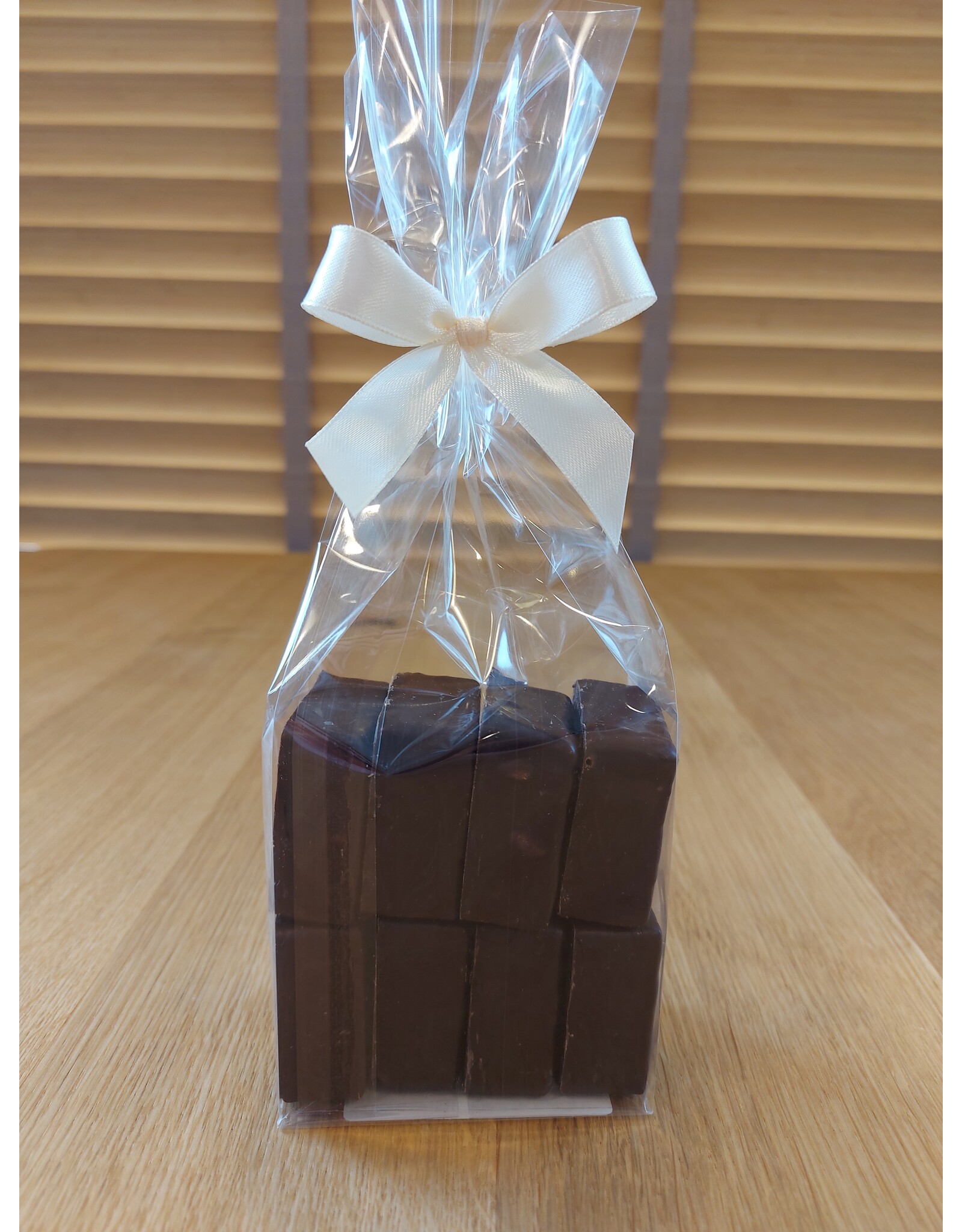 Artisanaal vierkantig chocolade spek - 8 stuks