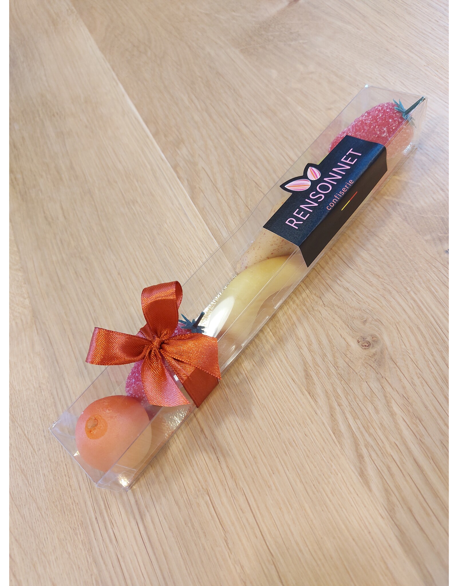 Marsepein fruit in mica doosje - 5 stuks - 150 gr