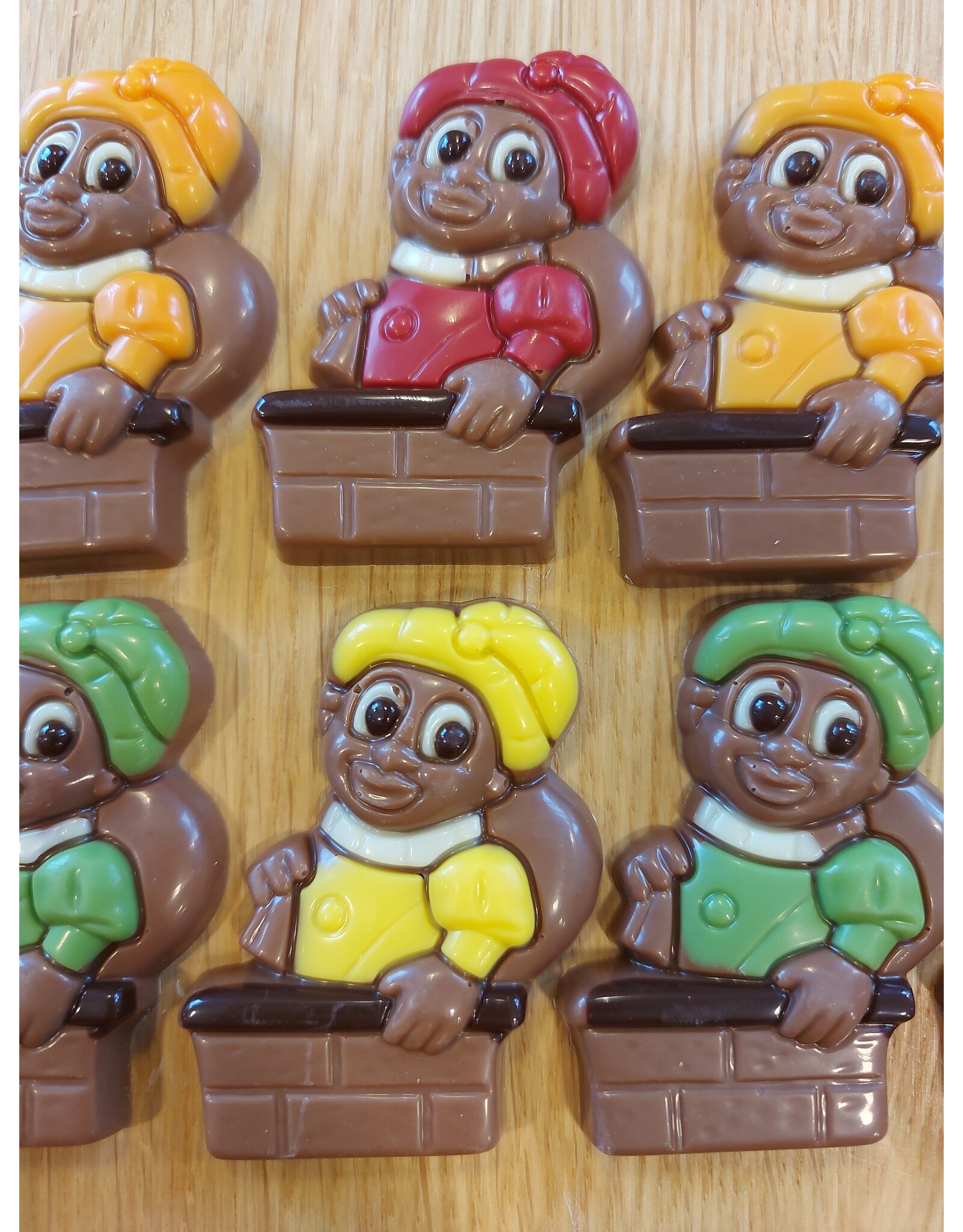 Caraque - piet op schoorsteen   - 7 stuks