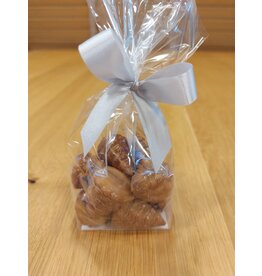 kerstpraline, kerstboom marbré praliné - 9 stuks