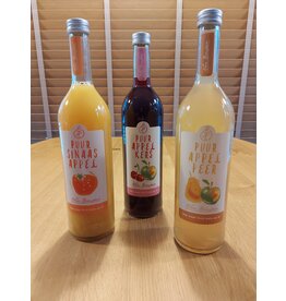 fruitsappen met een laag suikergehalte 75 cl