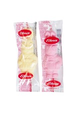 Guimauve paashaasje 9 cm - per stuk verpakt