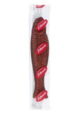 Guimauve vis  met chocolade 16 cm - per stuk verpakt