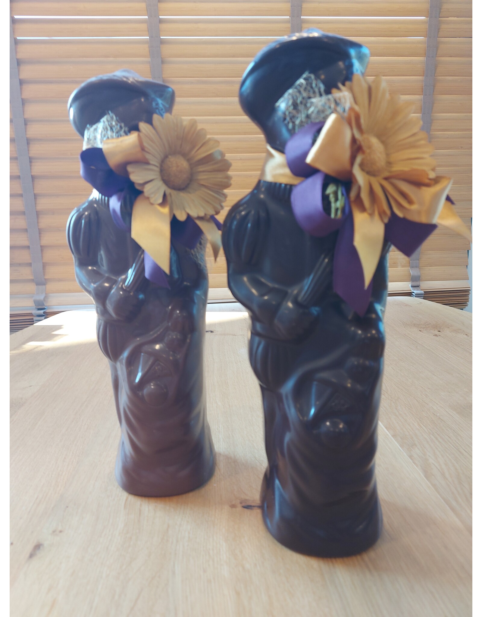 Piet - 500 gr - 35 cm  - melk- of fondant of witte chocolade - luxe versiering