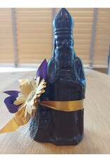Sint - 125 gr - 20 cm - melk-, witte en fondant chocolade - luxe versiering