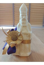 Sint - 125 gr - 20 cm - melk-, witte en fondant chocolade - luxe versiering