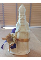 Sint - 250 gr - 25 cm - melk-, witte en fondant chocolade - luxe versiering