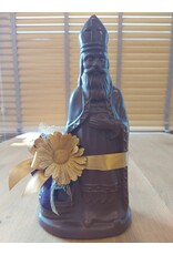 Sint - 500 gr - 35 cm - melk-, witte en fondant chocolade - luxe versiering