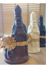 Sint - 500 gr - 35 cm - melk-, witte en fondant chocolade - luxe versiering