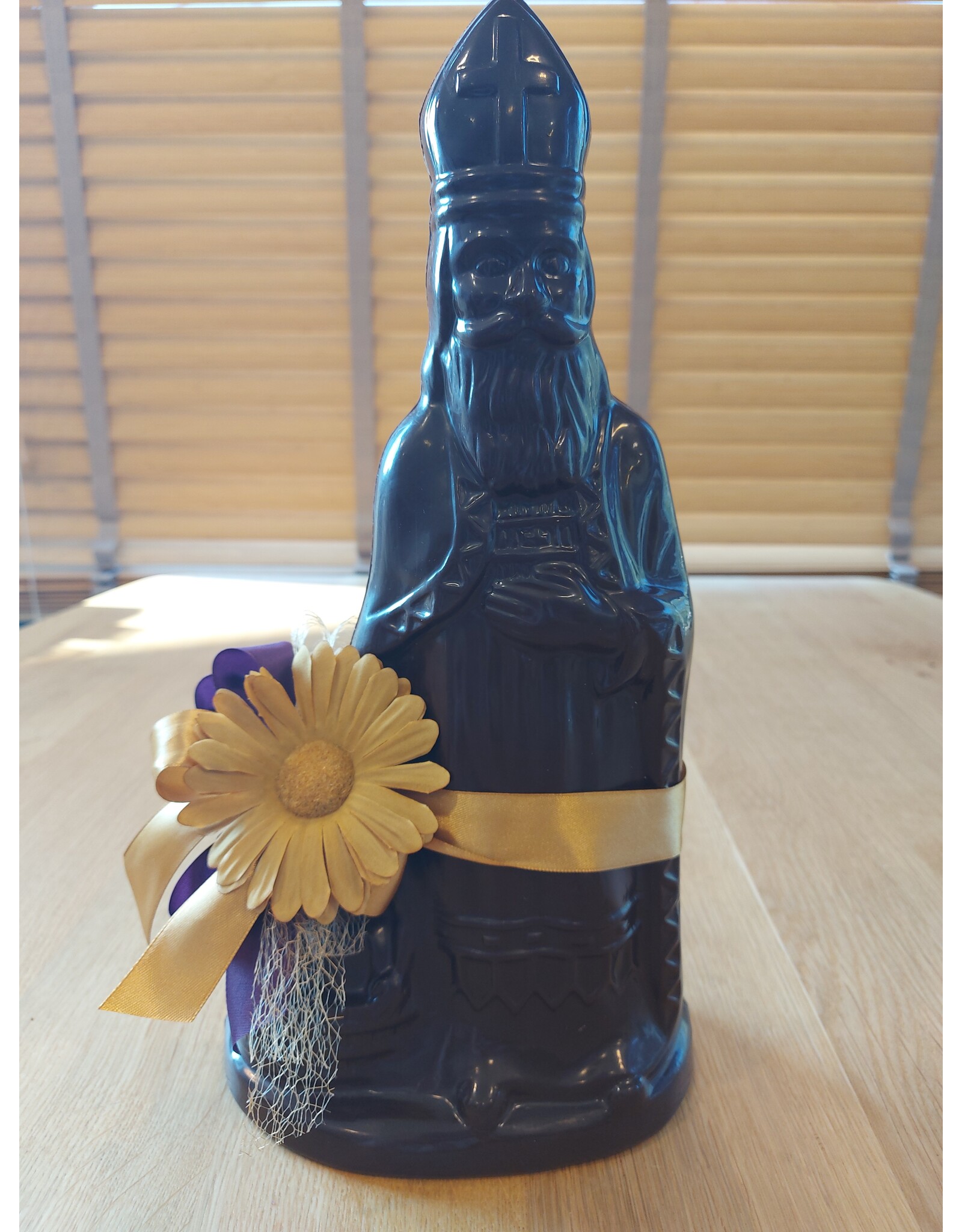 Sint - 500 gr - 35 cm - melk-, witte en fondant chocolade - luxe versiering