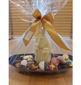 Schaal van de sint - 150 gr - 18 cm met kleine lekkernijen
