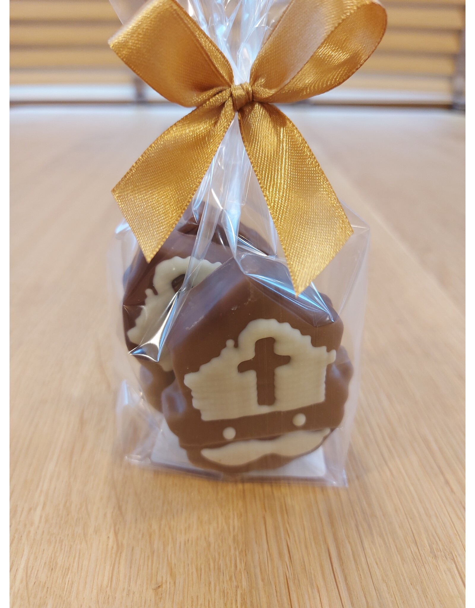 Sint of piet spek - in melk of fondant chocolade -3 stuks per zakje