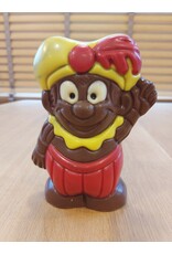 Wuivende piet deco melk chocolade - 22 cm