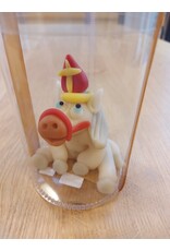 Ezel of schoen van de sint in marsepein - 12 cm