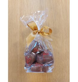 Sint pralines - zak van piet - melk  praliné - 6 stuks