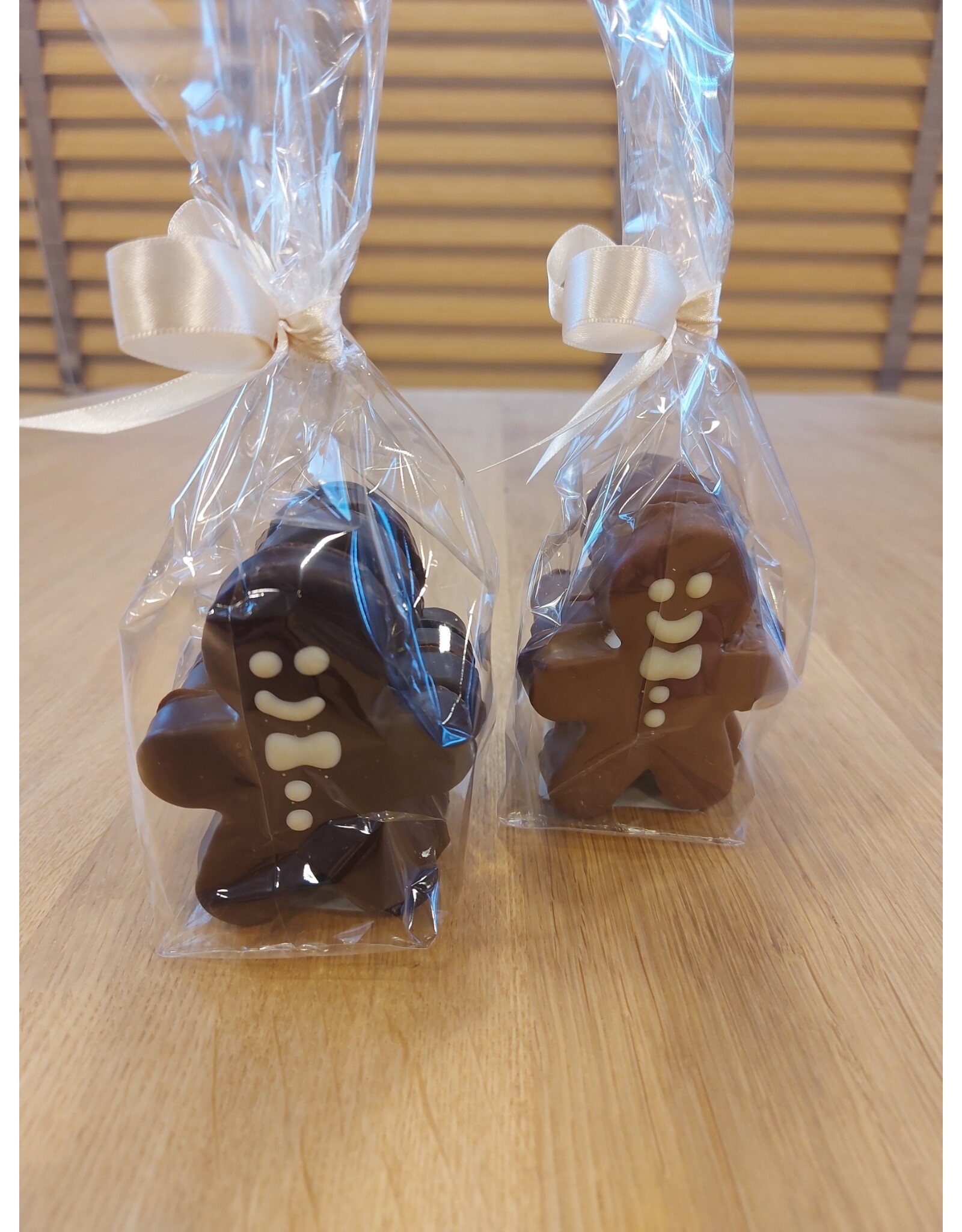 Artisanaal spek gingerbreadmanntjes per 4 verpakt