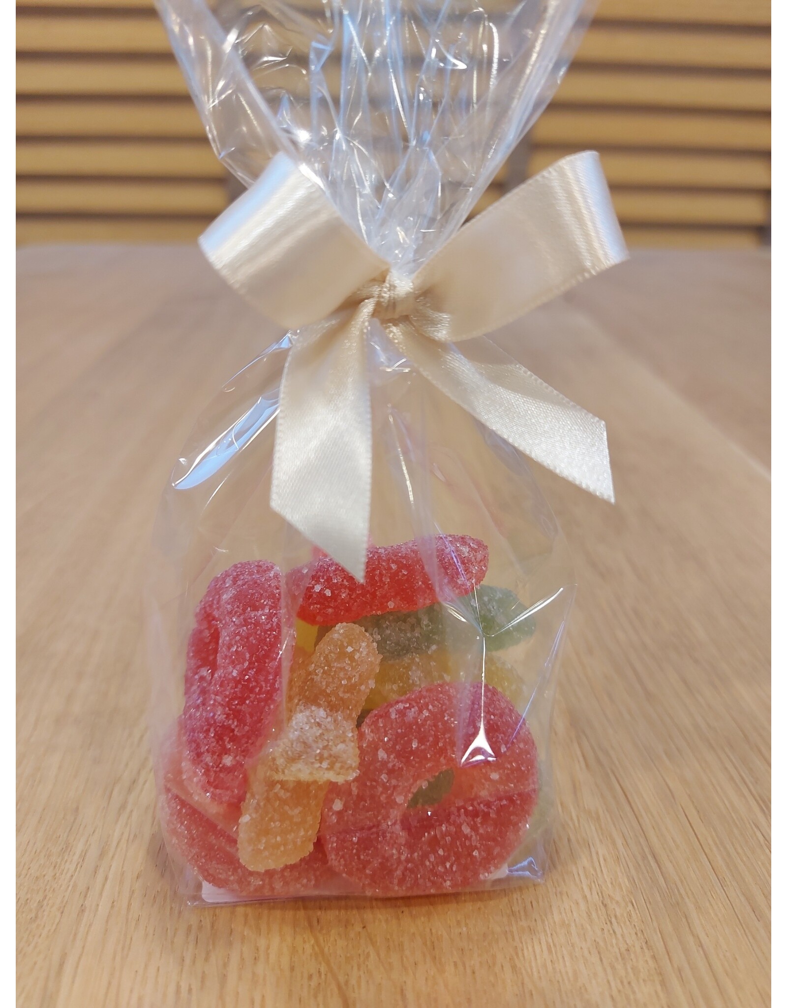 Pâte de fruits kerstfiguren - 10 stuks per zakje