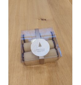 Marsepein bokkenpootjes 6 stuks - in mica kerstverpakking