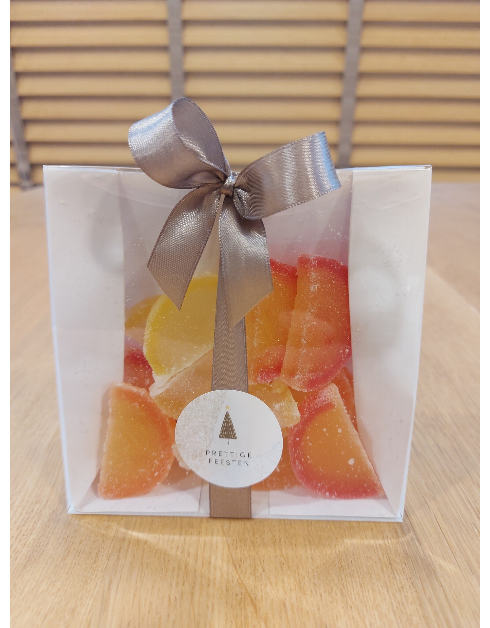 Agarschijfjes in kerstverpakking - 15 stuks per pakje