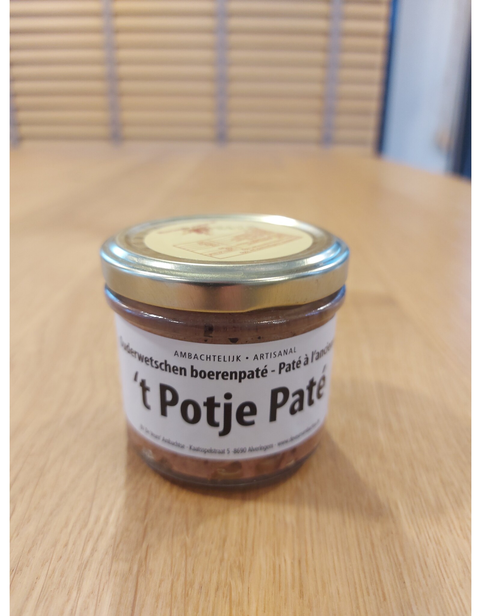 't Potje paté 100 gr