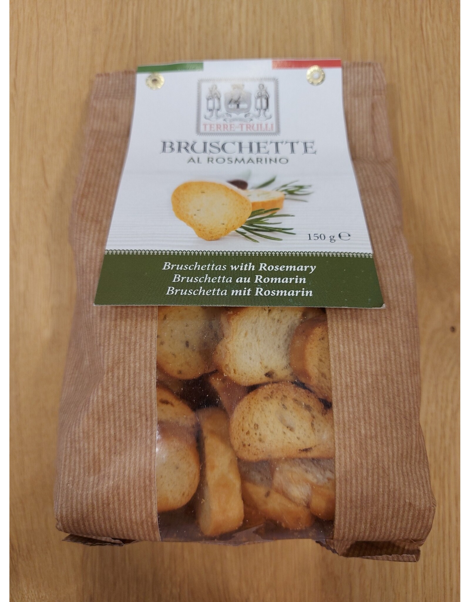 Bruschetta gusto al rosmarino  150 gr