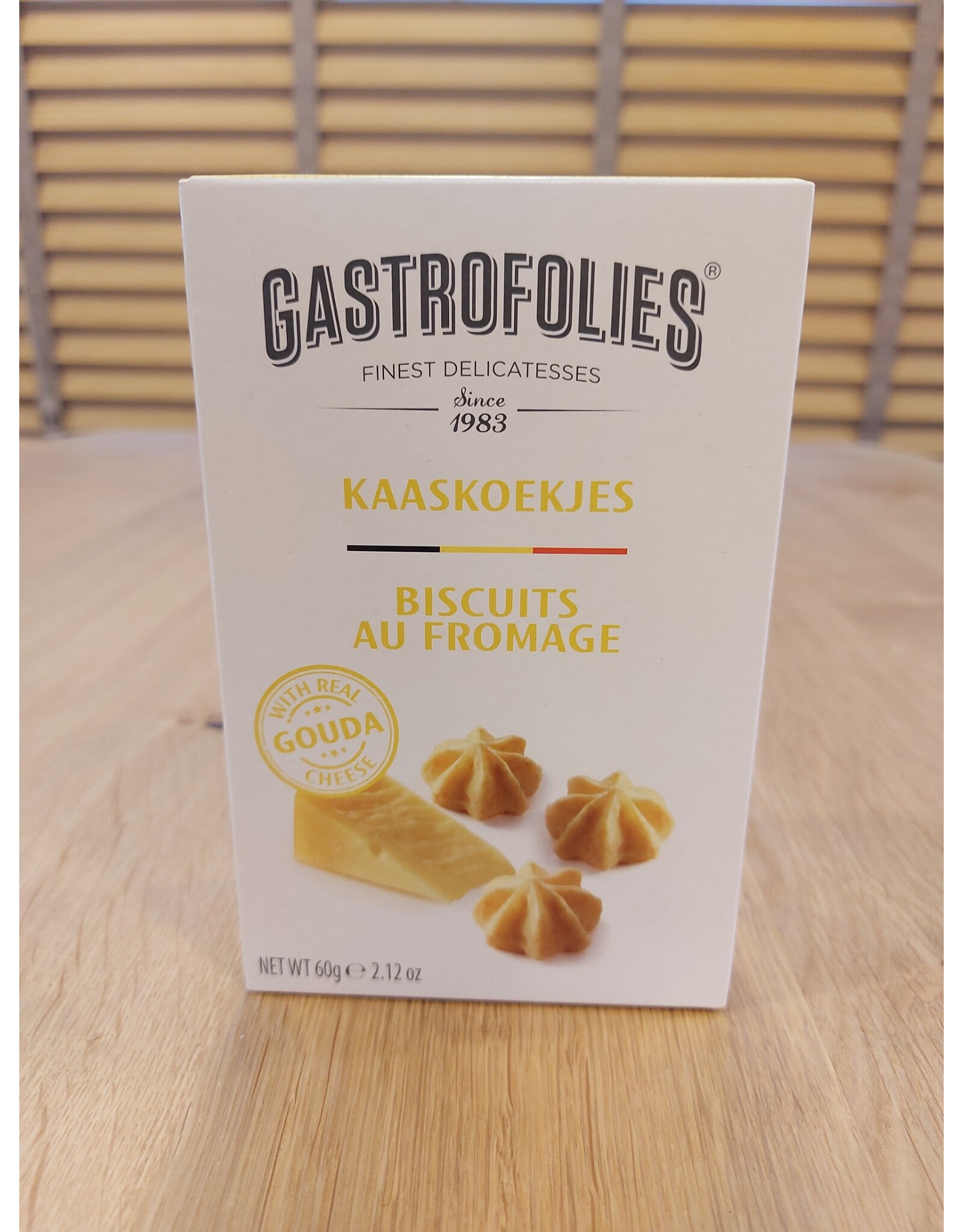 Gastrofolies Kaaskoekje gouda 60 gr